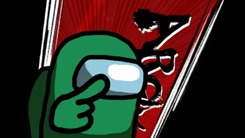 among us wallpaper green