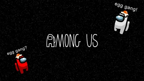 among us wallpaper meme